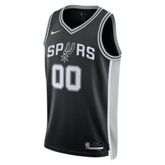 NBA San Antonio Spurs Unisex Swingman Custom Jersey Black - Icon Edition