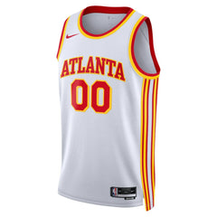NBA Atlanta Hawks Unisex Swingman Custom Jersey White - Association Edition