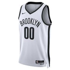 Brooklyn Nets Unisex Swingman Custom Jersey White Association Edition