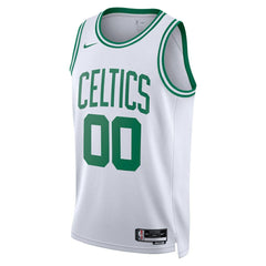 NBA Boston Celtics Unisex Swingman Custom Jersey White - Association Edition