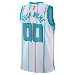 NBA Charlotte Hornets Jordan Brand Unisex Swingman Custom Jersey White - Association Edition on sale