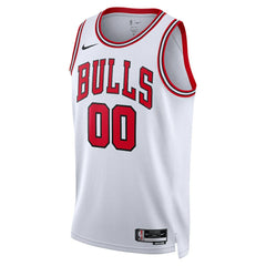 NBA Chicago Bulls Unisex Swingman Custom Jersey White - Association Edition