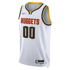 NBA Denver Nuggets Unisex Swingman Custom Jersey White sale - Association Edition