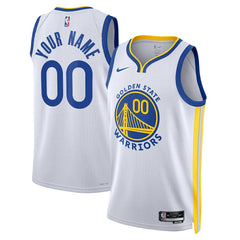 NBA Golden State Warriors Unisex Swingman Custom Jersey White sale - Association Edition