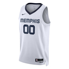 NBA Memphis Grizzlies Unisex Swingman Custom Jersey White - Association Edition