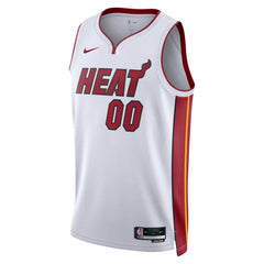 NBA Miami Heat Unisex Swingman Custom Jersey White - Association Edition