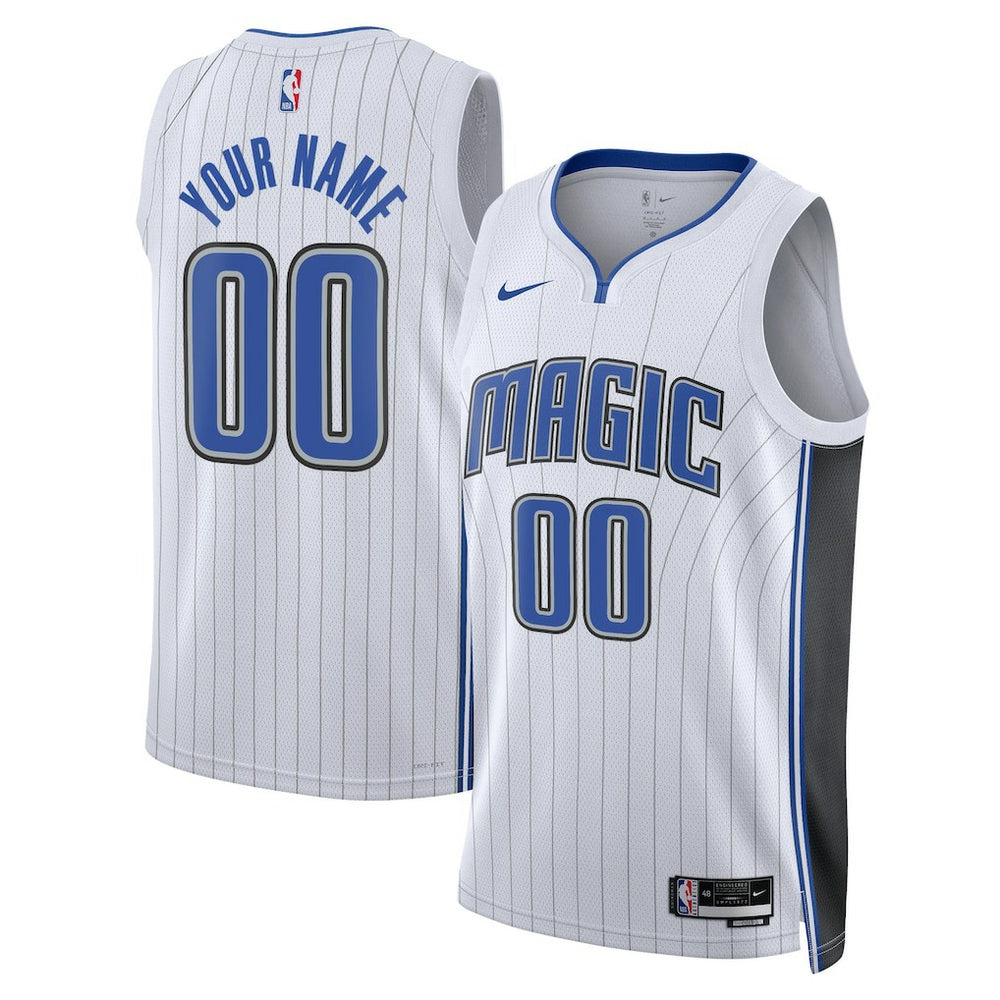 NBA Orlando Magic Unisex Swingman Custom Jersey White - Association Edition