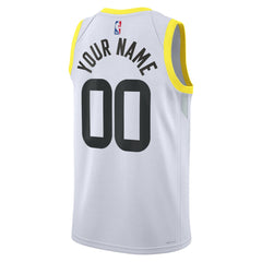 NBA Utah Jazz Unisex Swingman Custom Jersey White - Association Edition