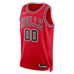 NBA Chicago Bulls Unisex Swingman Custom Jersey Red sale - Icon Edition
