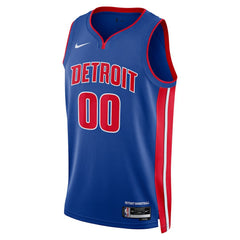 NBA Detroit Pistons Unisex Swingman Custom Jersey Blue sale - Icon Edition