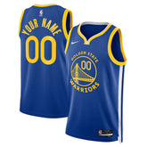 NBA Golden State Warriors Unisex Swingman Custom Jersey Royal sale - Icon Edition