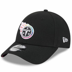 Tennessee Titans New Era 2023 NFL Crucial Catch 9FORTY Adjustable Hat Black