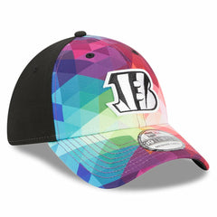 Cincinnati Bengals New Era 2023 NFL Crucial Catch 39THIRTY Flex Hat Pink