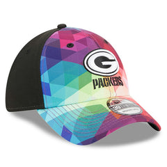 Green Bay Packers New Era 2023 NFL Crucial Catch 39THIRTY Flex Hat Pink