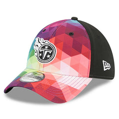 Tennessee Titans New Era 2023 NFL Crucial Catch 39THIRTY Flex Hat Pink