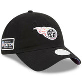 Tennessee Titans New Era Women's 2023 NFL Crucial Catch 9TWENTY Adjustable Hat Black