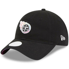 Tennessee Titans New Era Women's 2023 NFL Crucial Catch 9TWENTY Adjustable Hat Black