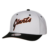 San Francisco Giants Mitchell & Ness Cooperstown Collection Pro Crown Snapback Hat - White Hats