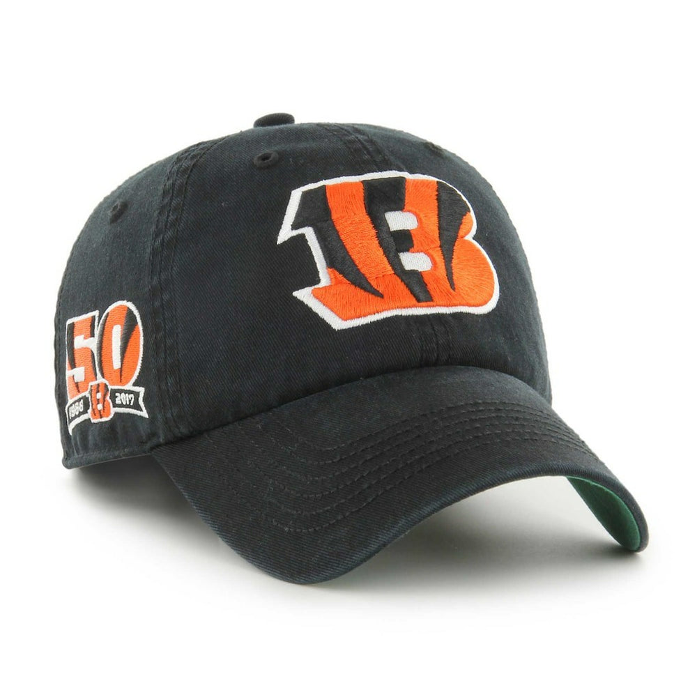 Cincinnati Bengals '47 Sure Shot Franchise Fitted Hat Black