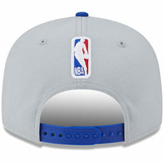 Golden State Warriors Tip-Off Two-Tone 9FIFTY Snapback Hat Gray/Royal