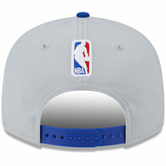 Philadelphia 76ers Tip-Off Two-Tone 9FIFTY Snapback Hat Gray/Royal