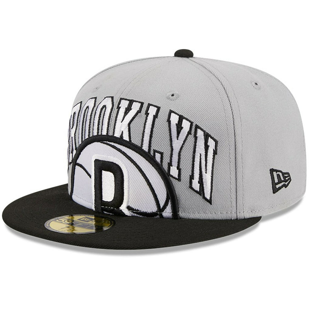 Brooklyn Nets Tip-Off Two-Tone 59FIFTY Fitted Hat Gray/Black