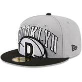 Brooklyn Nets Tip-Off Two-Tone 59FIFTY Fitted Hat Gray/Black