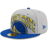 Golden State Warriors Tip-Off Two-Tone 59FIFTY Fitted Hat Gray/Royal
