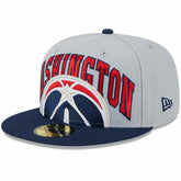 Washington Wizards Tip-Off Two-Tone 59FIFTY Fitted Hat Gray/Navy