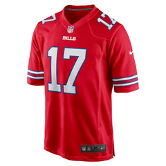 NFL Josh Allen Buffalo Bills Alternate Game Jersey - Red