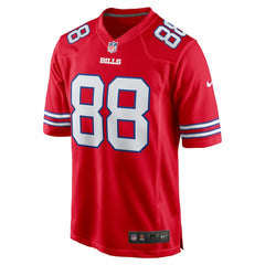 NFL Dawson Knox Buffalo Bills Alternate Game Jersey - Red