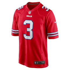 NFL Damar Hamlin Buffalo Bills Alternate Game Jersey - Red