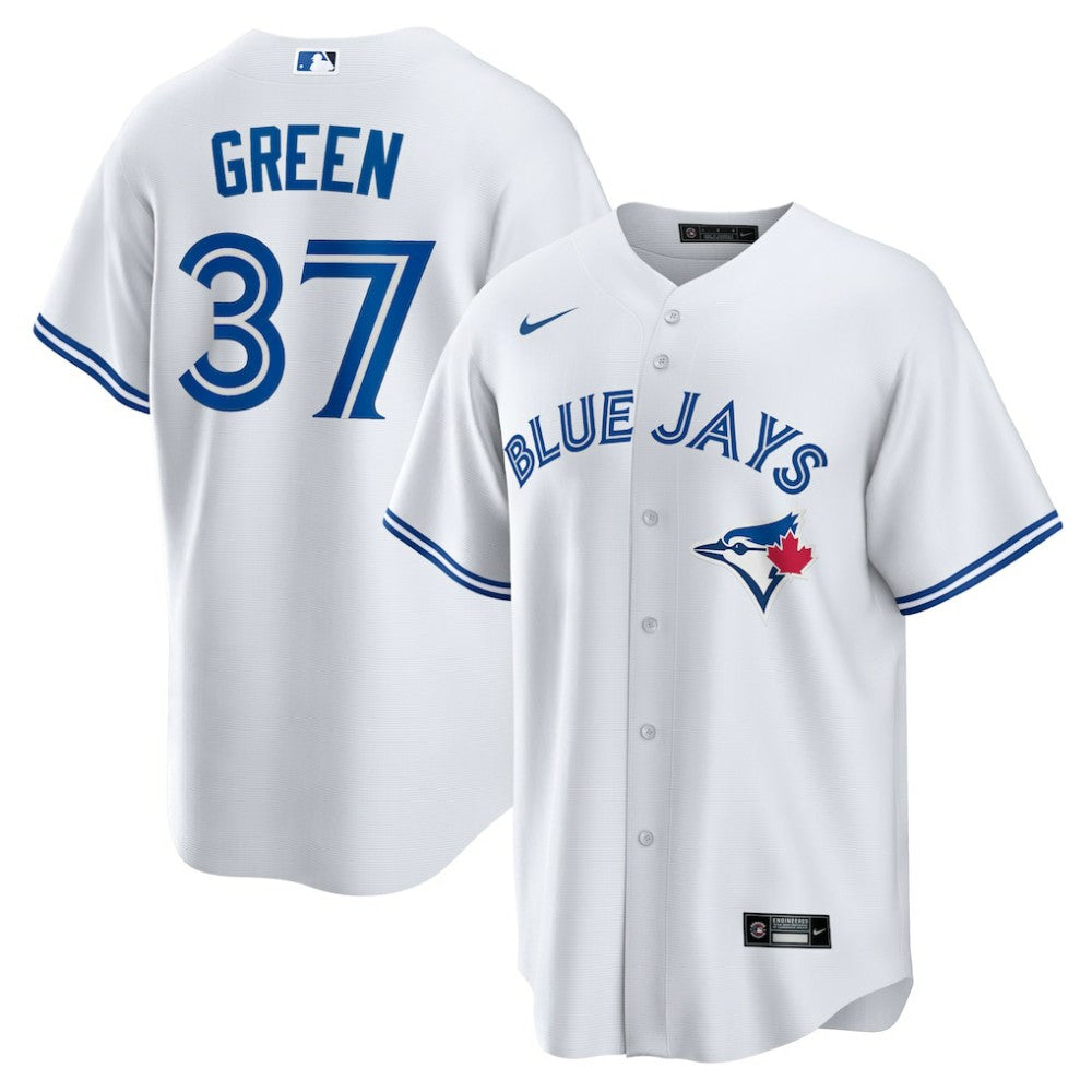 MLB Chad Green Toronto Blue Jays Nike Home Replica Player Jersey - White