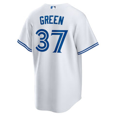 MLB Chad Green Toronto Blue Jays Nike Home Replica Player Jersey - White