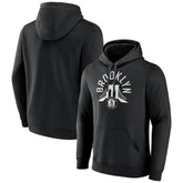 Brooklyn Nets Announcer Pullover Hoodie Black
