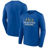 Golden State Warriors Announcer Long Sleeve T-Shirt Royal