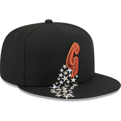 San Francisco Giants New Era Meteor 59FIFTY Fitted Hat - Black Hats