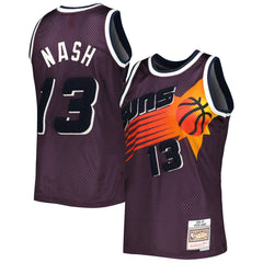 NBA Steve Nash Phoenix Suns 1996/97 Hardwood Classics Off-Court Swingman Jersey - Purple