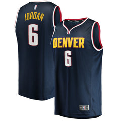 NBA DeAndre Jordan Denver Nuggets Youth Fast Break Player Jersey sale - Icon Editi- Navy