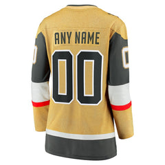 NHL Vegas Golden Knights Fanatics Women's Home Breakaway Custom Jersey -