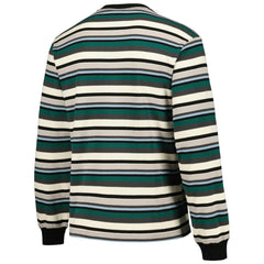 Houston Astros PLEASURES Ballpark Long Sleeve T-Shirt - Cream/Green T-shirts