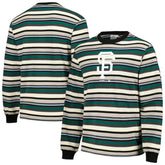 San Francisco Giants PLEASURES Ballpark Long Sleeve T-Shirt - Cream/Green T-shirts