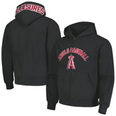 Los Angeles Angels PLEASURES Opening Day Full-Zip Hoodie - Black Hoodies