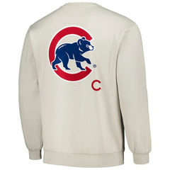 Chicago Cubs PLEASURES Ballpark Pullover Sweatshirt - Gray Pullover