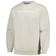 Cleveland Guardians PLEASURES Ballpark Pullover Sweatshirt - Gray Pullover