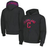 Cleveland Guardians PLEASURES Opening Day Full-Zip Hoodie - Black Hoodies