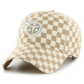Tennessee Titans '47 Women's Vibe Check Clean Up Adjustable Hat Tan