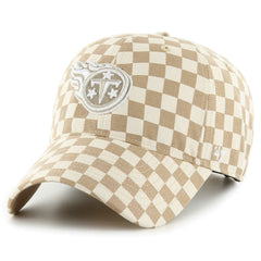 Tennessee Titans '47 Women's Vibe Check Clean Up Adjustable Hat Tan