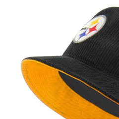 Pittsburgh Steelers '47 Thick Cord Bucket Hat Black