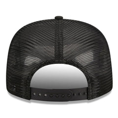 New York Yankees New Era Street Team A-Frame Trucker 9FIFTY Snapback Hat - Black Hats